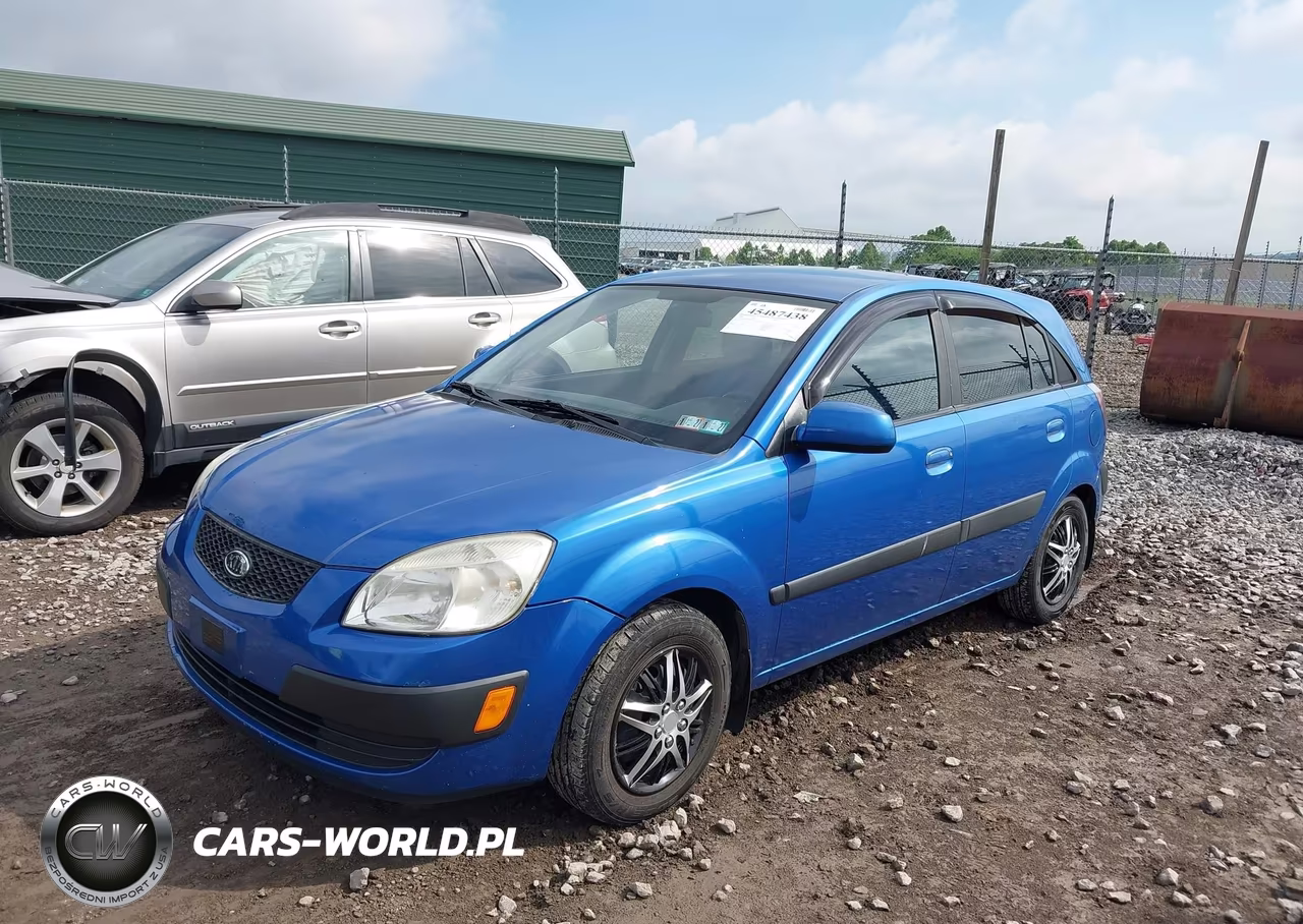 2009 Kia Rio5 Lx VIN:KNADE243096517177 - 2