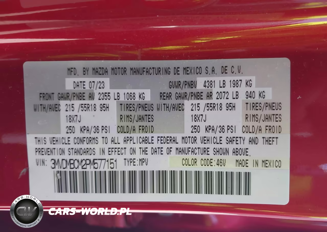 2023 Mazda Cx-30 2.5 S Preferred VIN:3MVDMBCM2PM577151 - 9