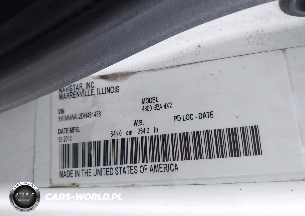 2013 International 4000 4300 VIN:1HTMMAAL2DH481478 - 8