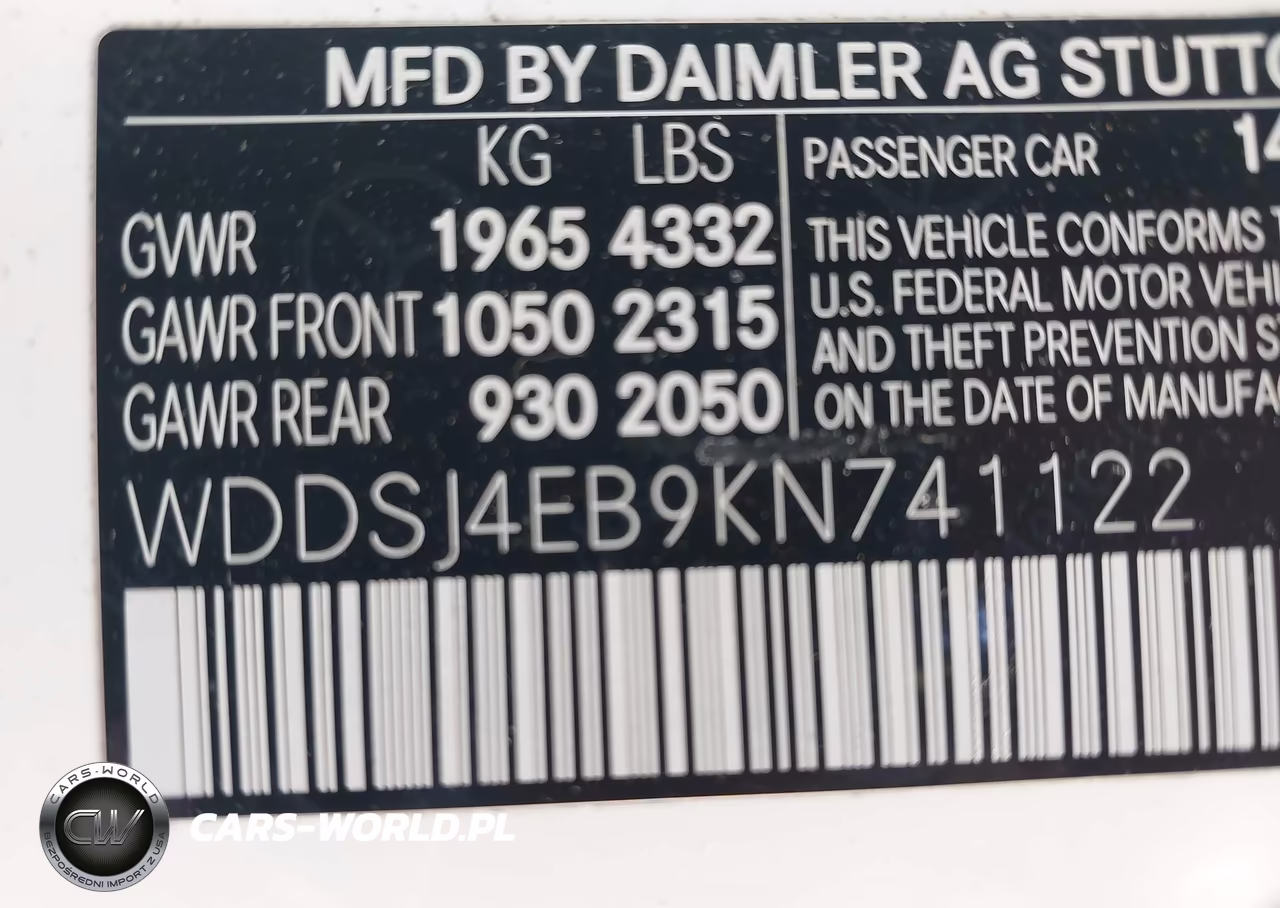 2019 Mercedes-Benz Cla 250 VIN:WDDSJ4EB9KN741122 - 9