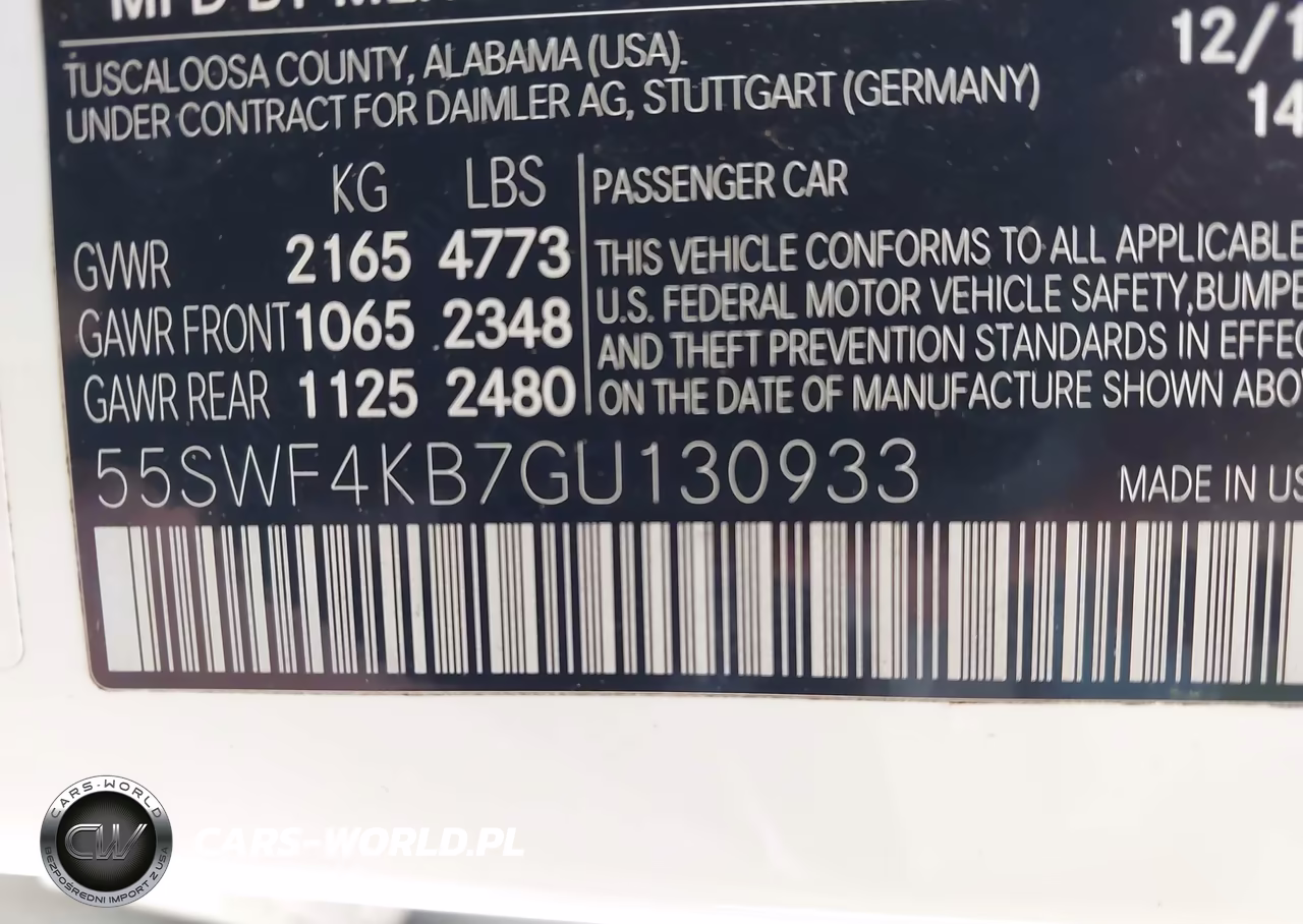 2016 Mercedes-Benz C 300 4Matic VIN:55SWF4KB7GU130933 - 9