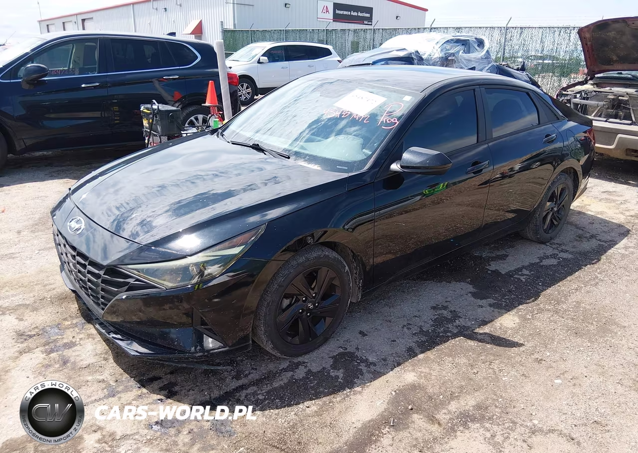 2021 Hyundai Elantra Sel VIN:KMHLM4AGXMU136652 - 2