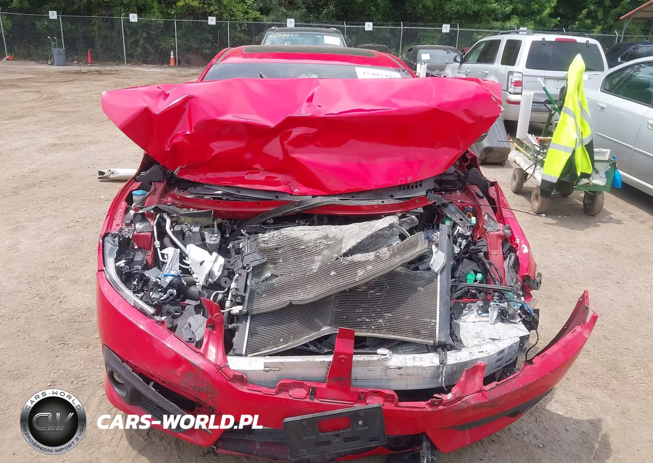 2018 Honda Civic Touring VIN:JHMFC1F91JX026482 - 12