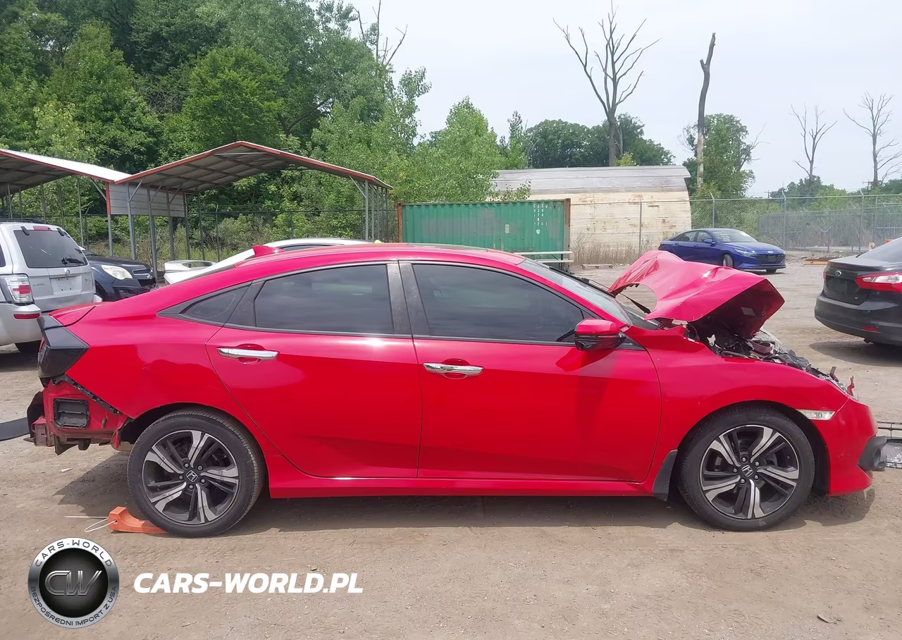 2018 Honda Civic Touring VIN:JHMFC1F91JX026482 - 13