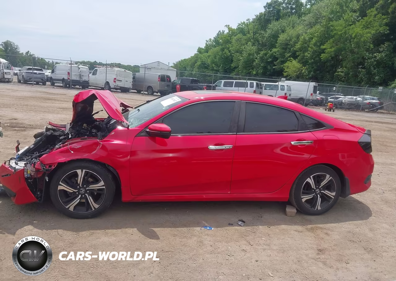 2018 Honda Civic Touring VIN:JHMFC1F91JX026482 - 14