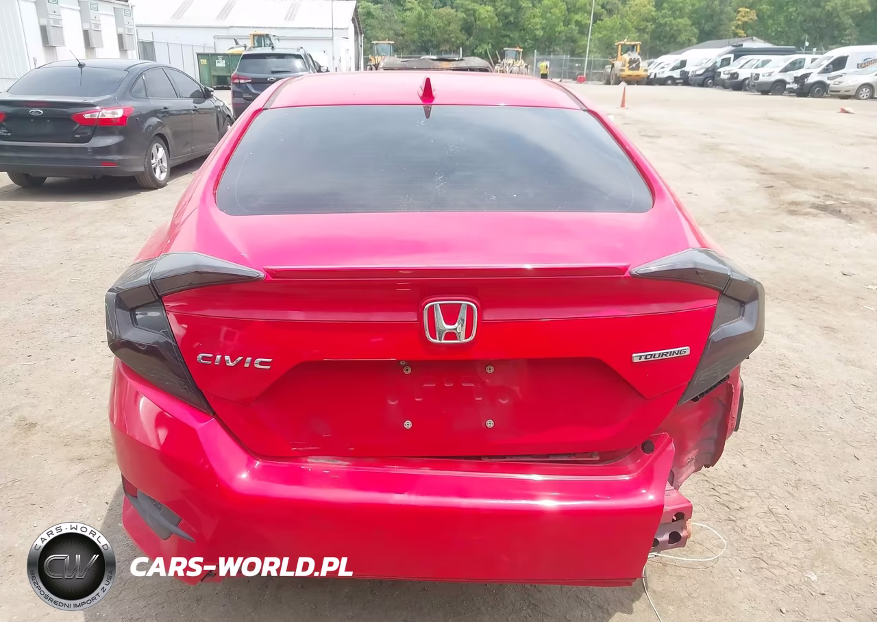 2018 Honda Civic Touring VIN:JHMFC1F91JX026482 - 16