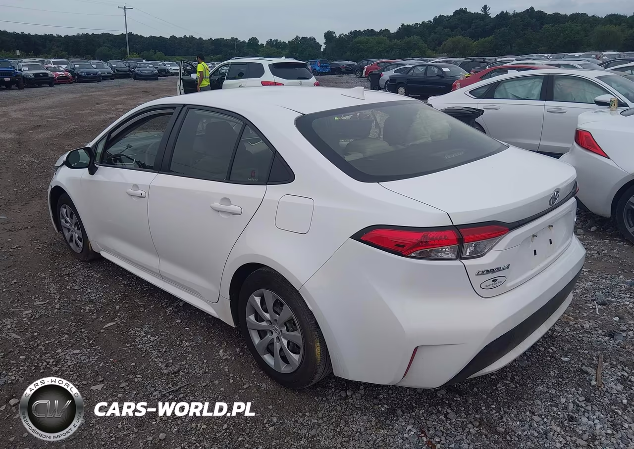 2022 Toyota Corolla Le VIN:JTDEPMAE6N3019709 - 3