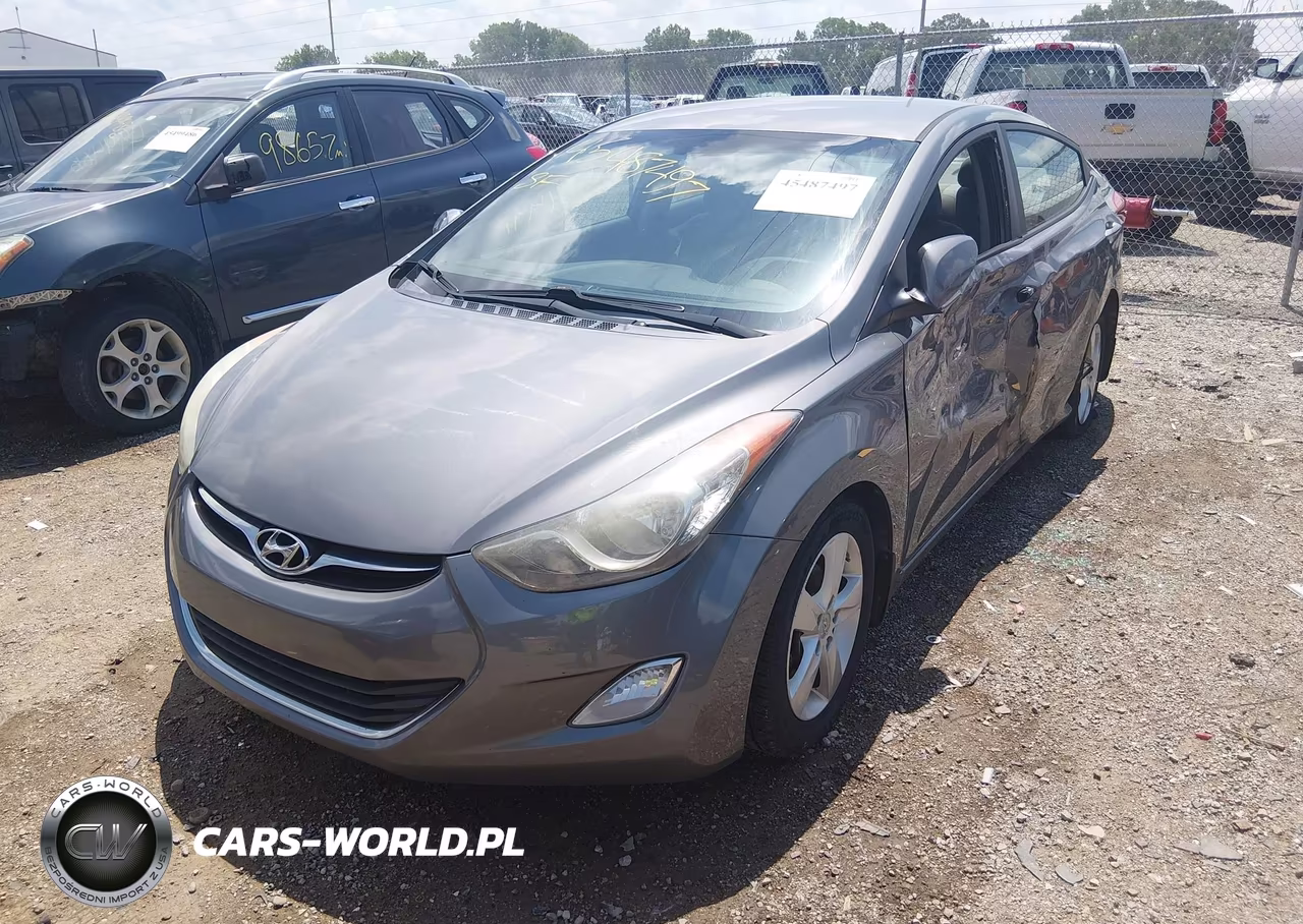 2013 Hyundai Elantra Gls VIN:5NPDH4AE9DH188117 - 2