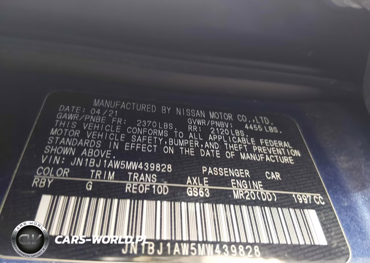 2021 Nissan Rogue Sport S Awd Xtronic Cvt VIN:JN1BJ1AW5MW439828 - 9