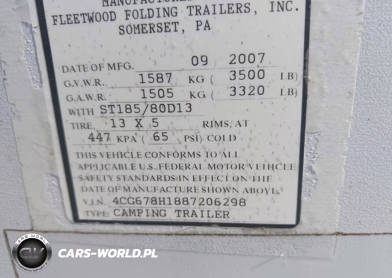 2008 Fleetwood Bayside VIN:4CG678H1887206298 - 9