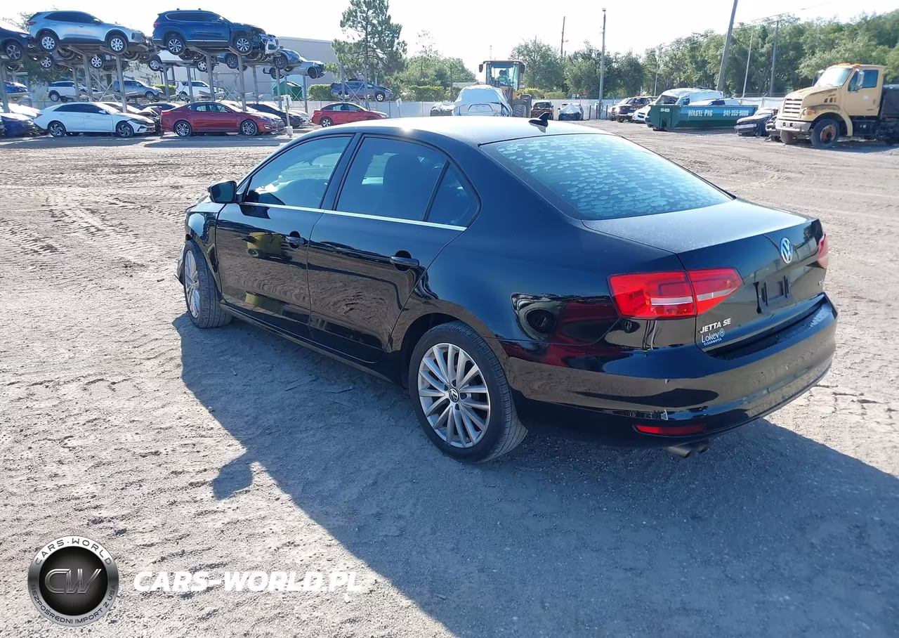 2015 Volkswagen Jetta 1.8T Se VIN:3VWD07AJ7FM238982 - 3