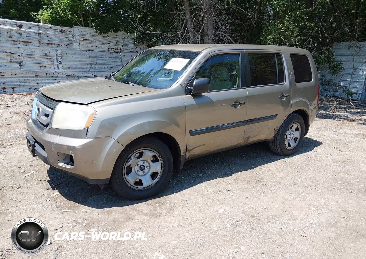 2011 Honda Pilot Lx VIN:5FNYF4H25BB033319 - 2