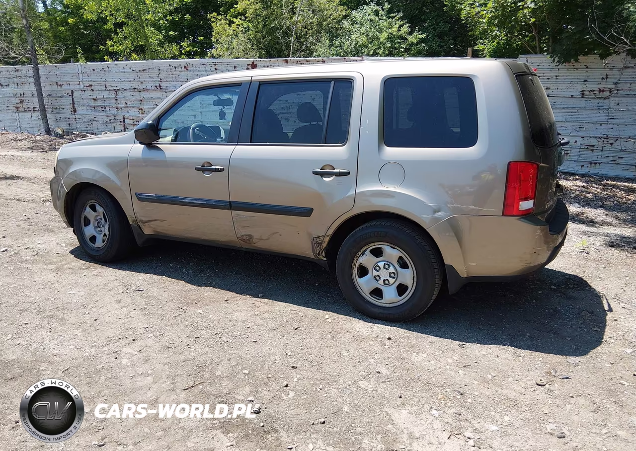 2011 Honda Pilot Lx VIN:5FNYF4H25BB033319 - 3