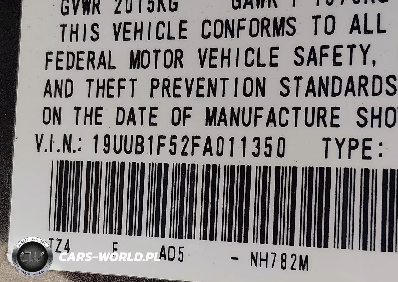 2015 Acura Tlx Tech VIN:19UUB1F52FA011350 - 9