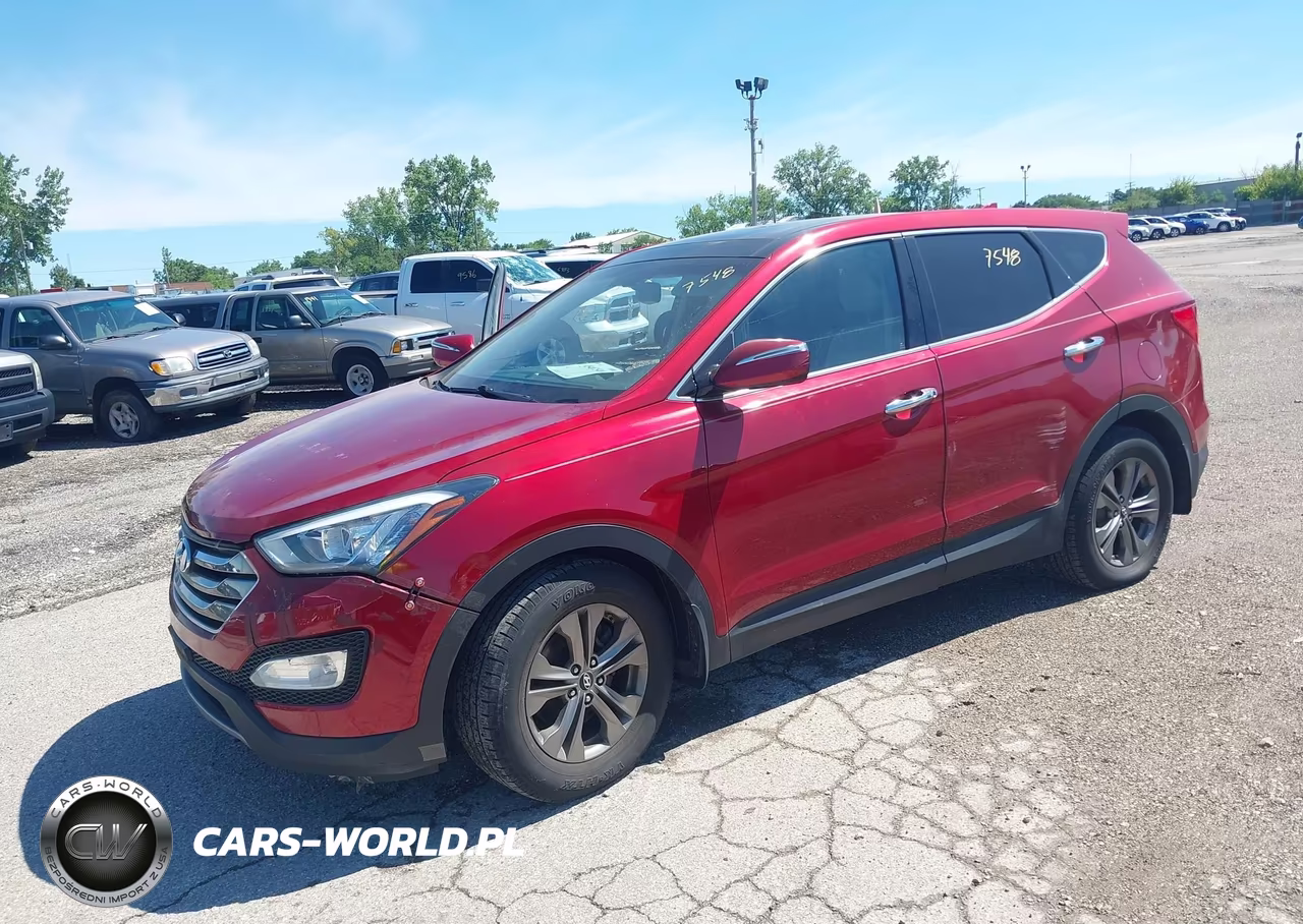 2013 Hyundai Santa Fe Sport VIN:5XYZU3LB2DG116214 - 2