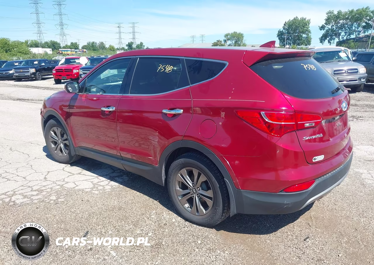 2013 Hyundai Santa Fe Sport VIN:5XYZU3LB2DG116214 - 3