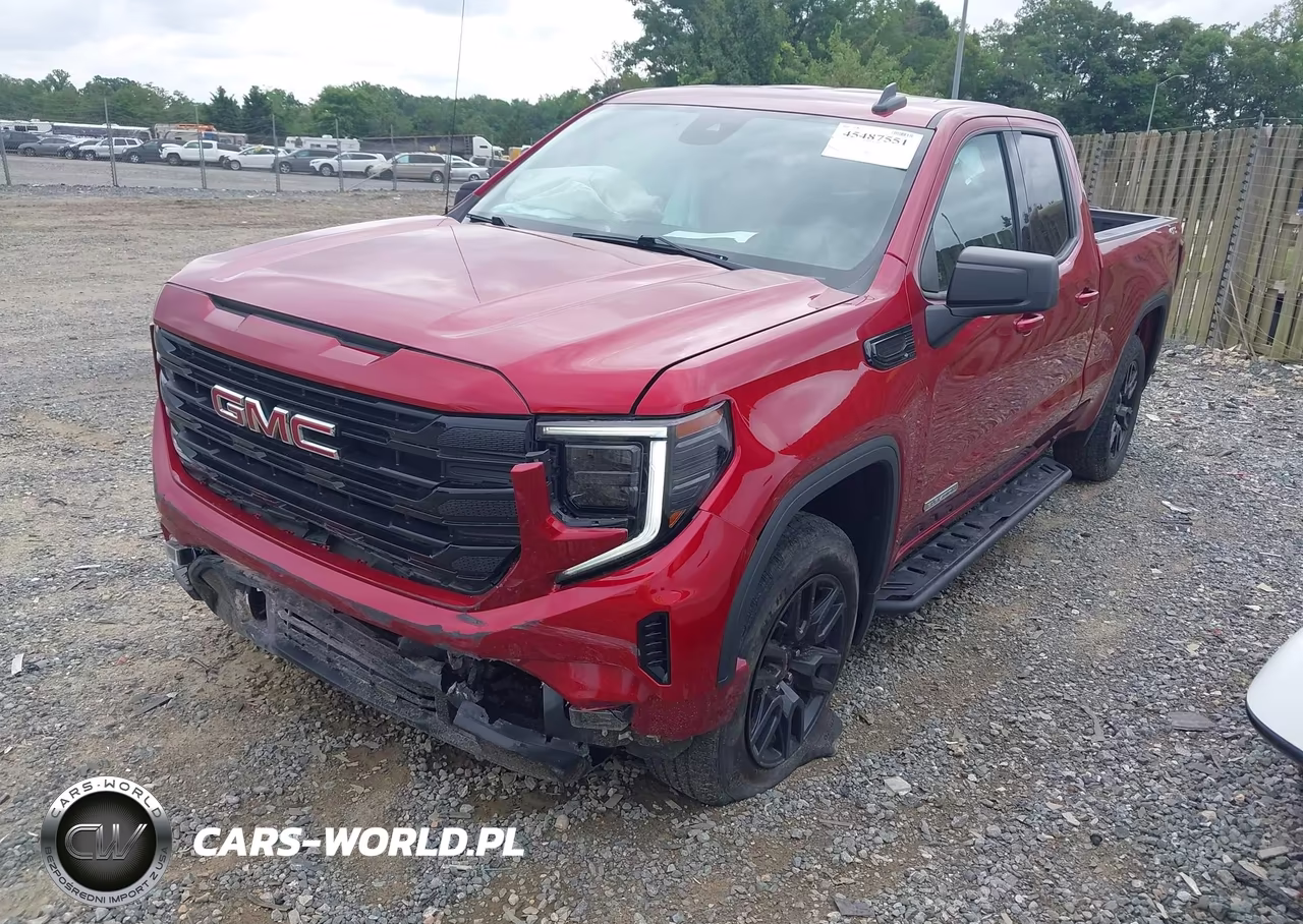 2023 GMC Sierra 1500 4Wd Standard Box Elevation With 3Vl VIN:1GTRUJEK6PZ249792 - 2