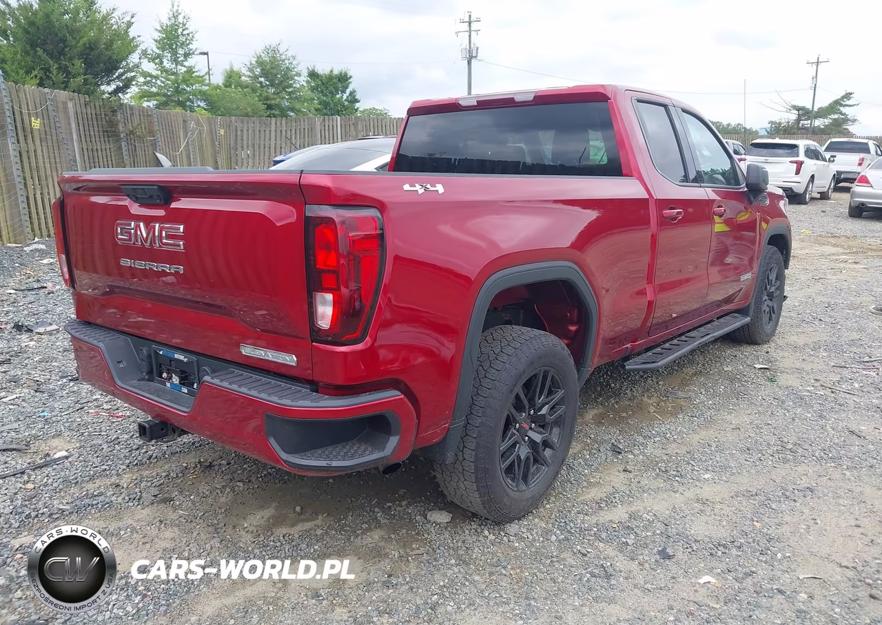 2023 GMC Sierra 1500 4Wd Standard Box Elevation With 3Vl VIN:1GTRUJEK6PZ249792 - 4