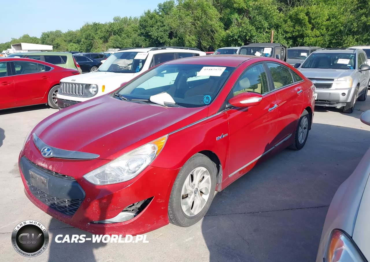 2013 Hyundai Sonata Hybrid VIN:KMHEC4A40DA096391 - 2