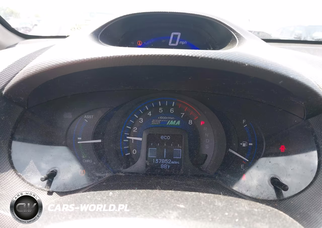 2012 Honda Insight Ex VIN:JHMZE2H74CS000838 - 7
