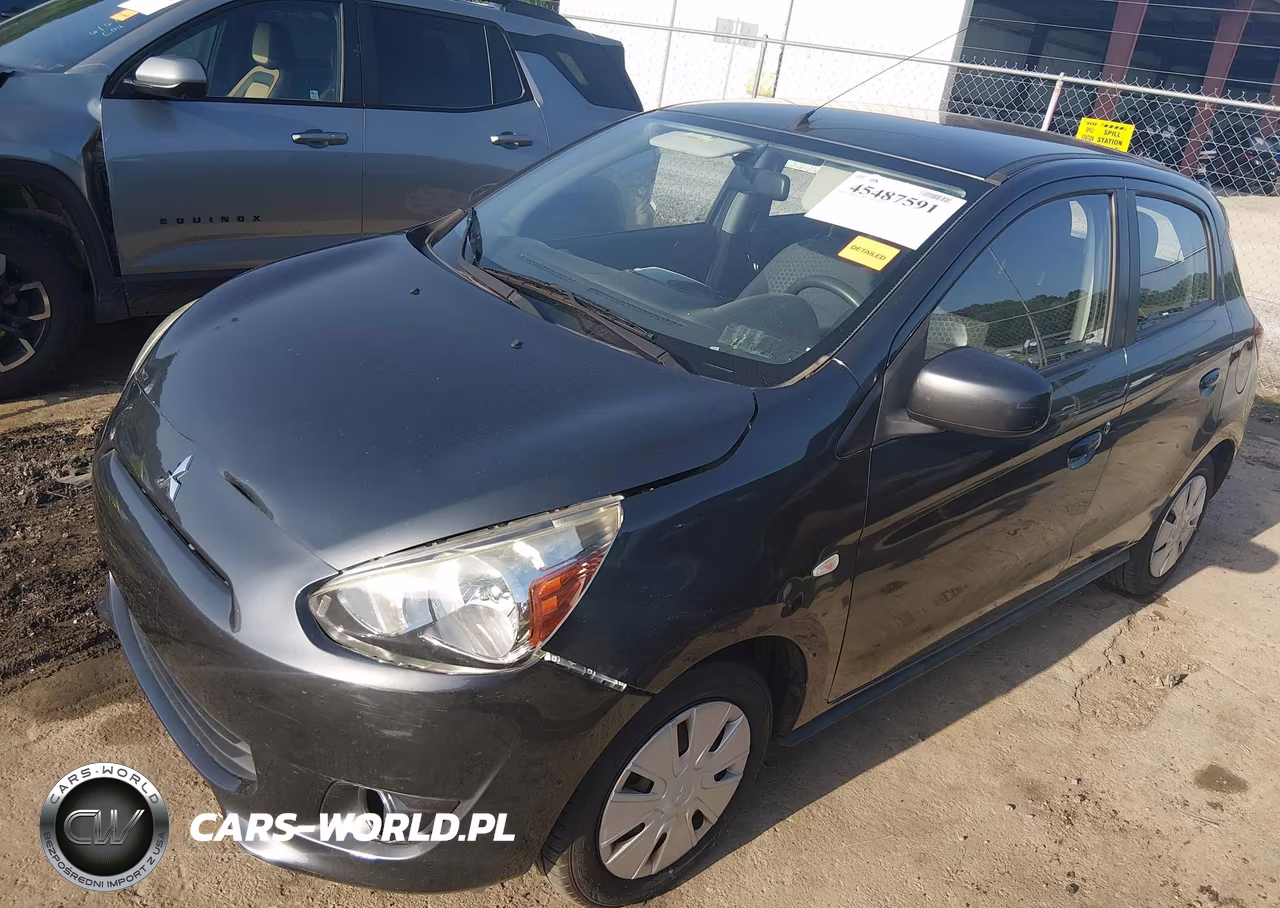 2014 Mitsubishi Mirage De VIN:ML32A3HJ1EH013579 - 2