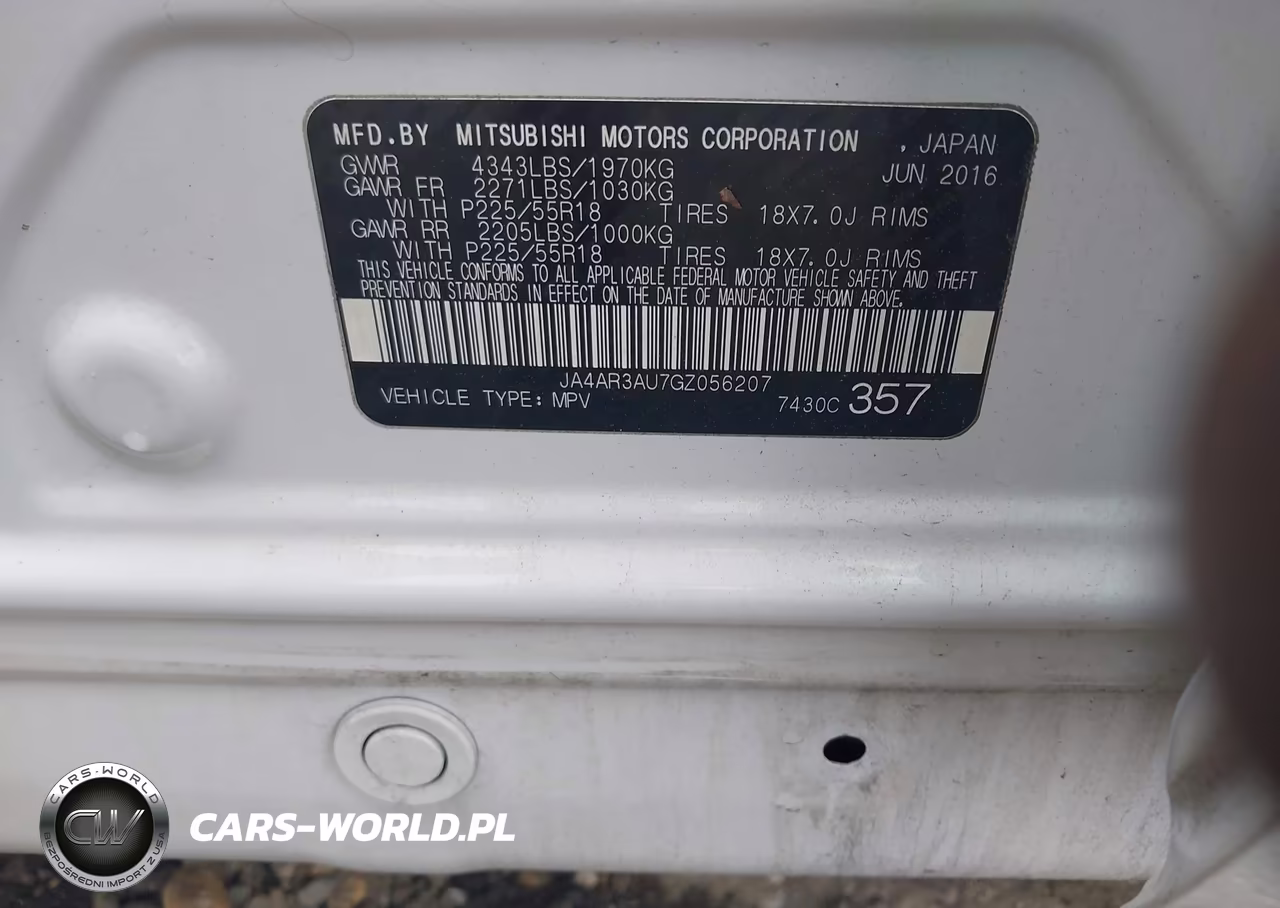 2016 Mitsubishi Outlander Sport 2.0 Es VIN:JA4AR3AU7GZ056207 - 9