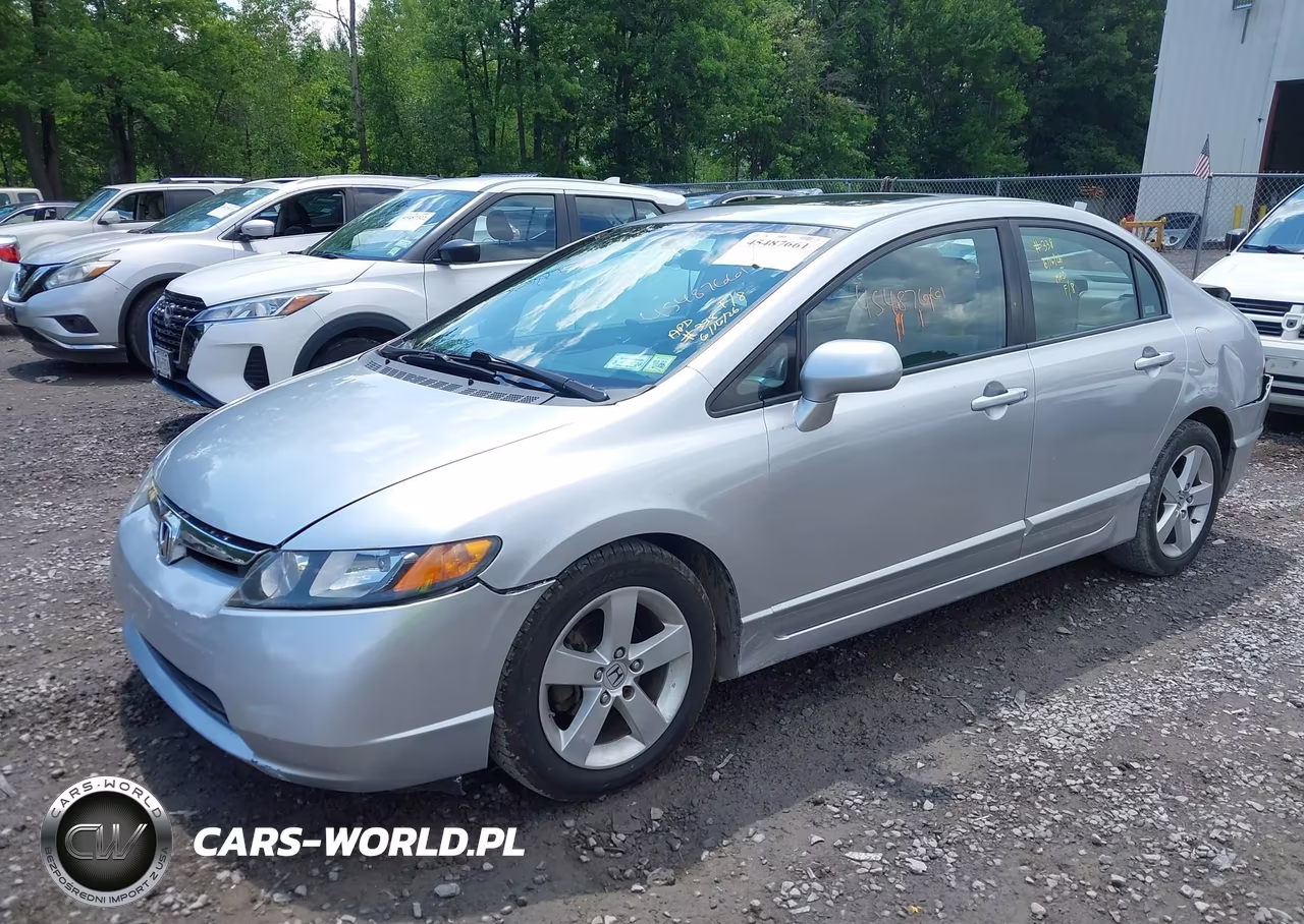 2008 Honda Civic Ex VIN:2HGFA16818H309060 - 2