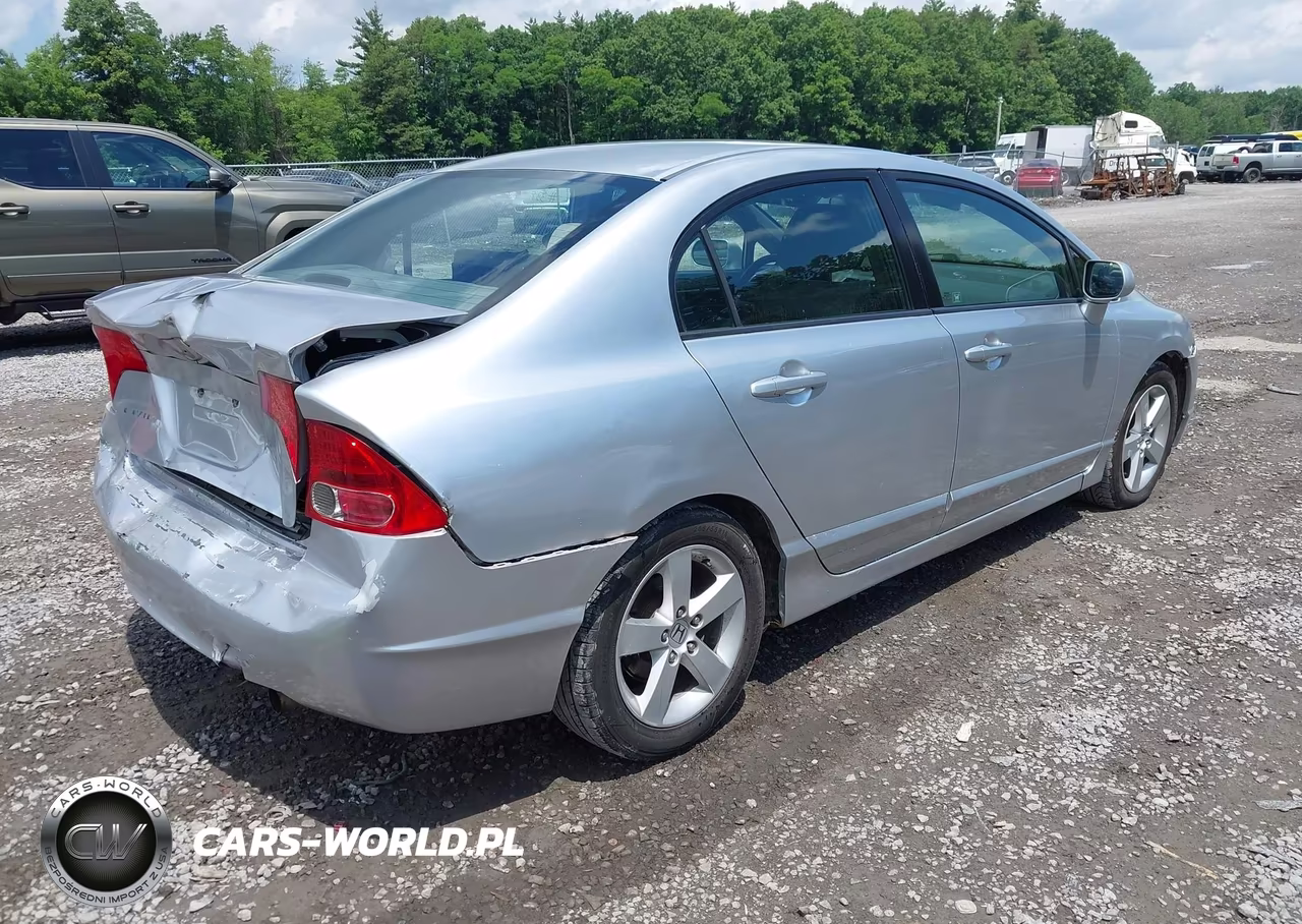 2008 Honda Civic Ex VIN:2HGFA16818H309060 - 4