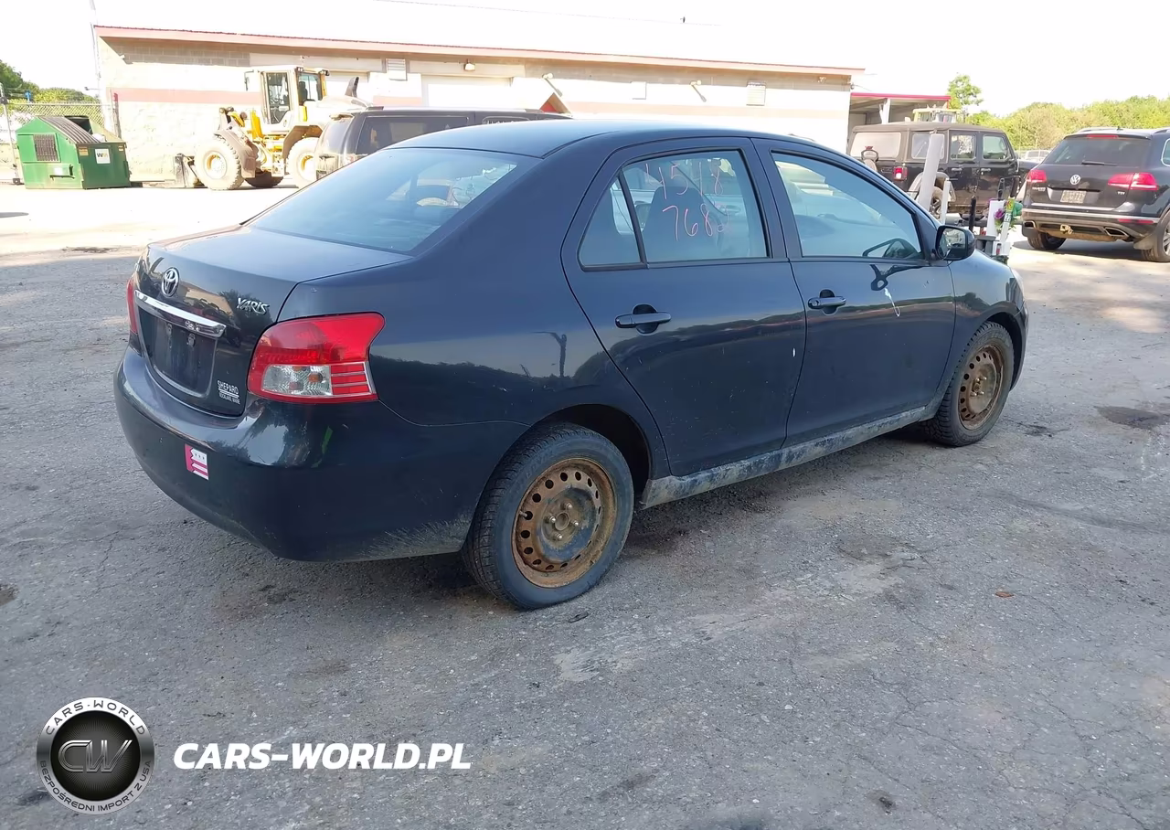 2010 Toyota Yaris VIN:JTDBT4K30A1360699 - 4