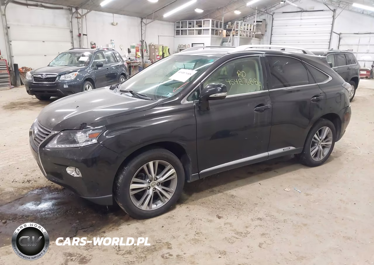 2015 Lexus Rx 450H VIN:2T2BC1BA1FC009831 - 2