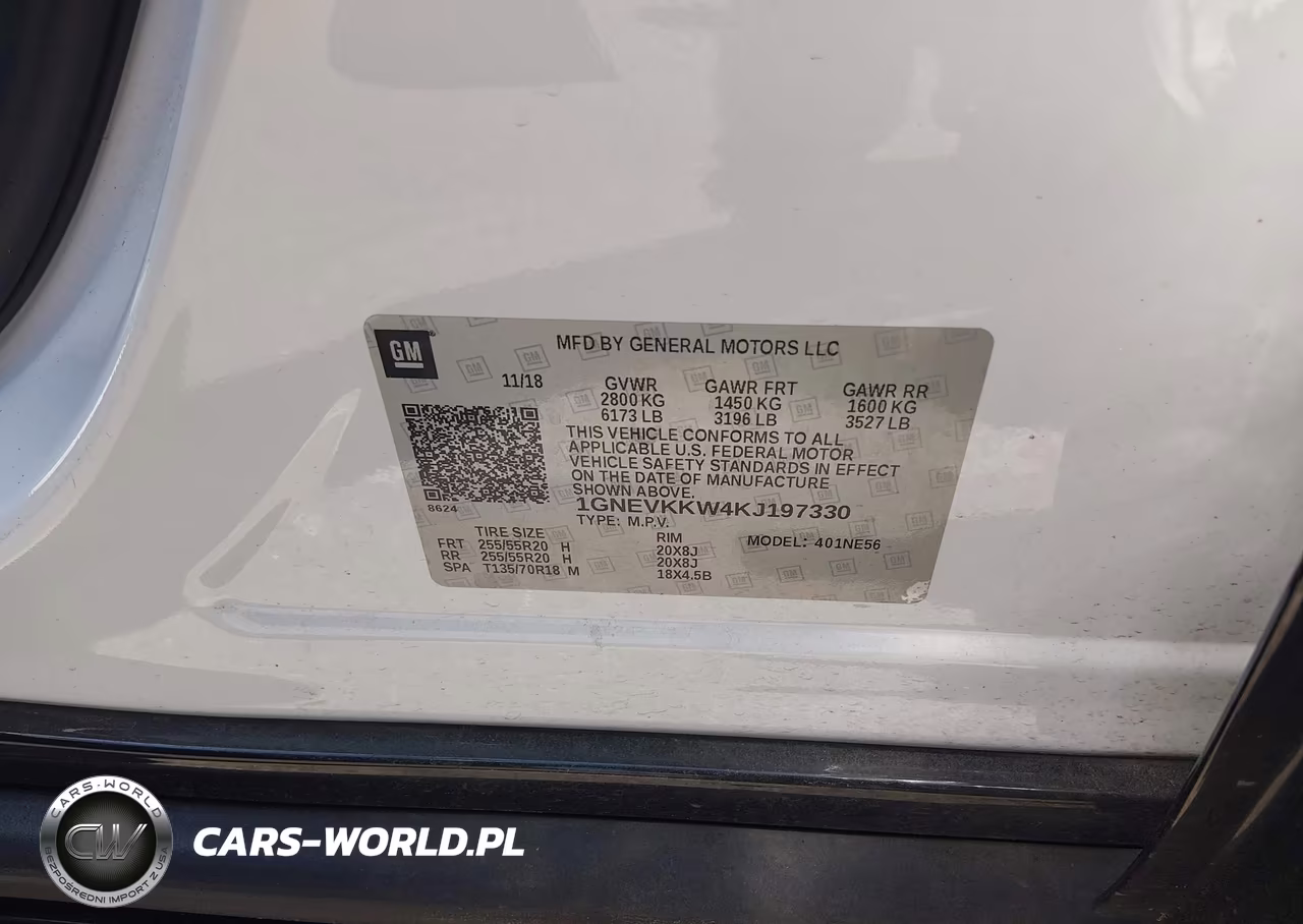 2019 Chevrolet Traverse Premier VIN:1GNEVKKW4KJ197330 - 9