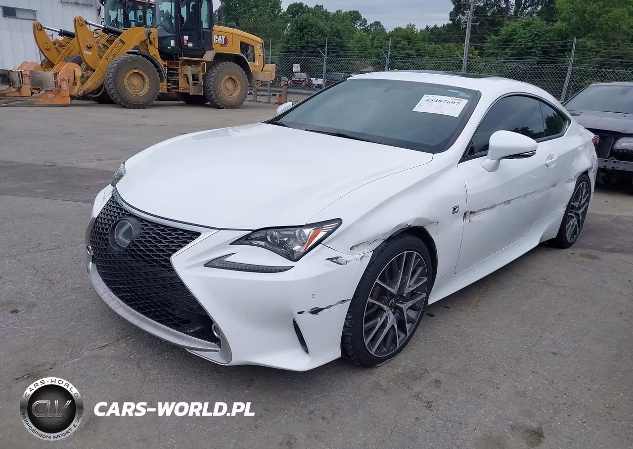2015 Lexus Rc 350 VIN:JTHHE5BC9F5011226 - 2