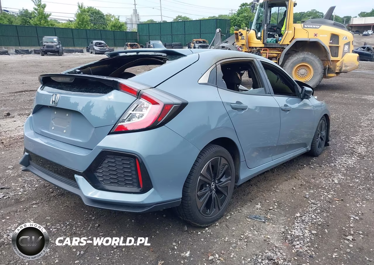 2017 Honda Civic Ex-L VIN:SHHFK7H74HU400962 - 4