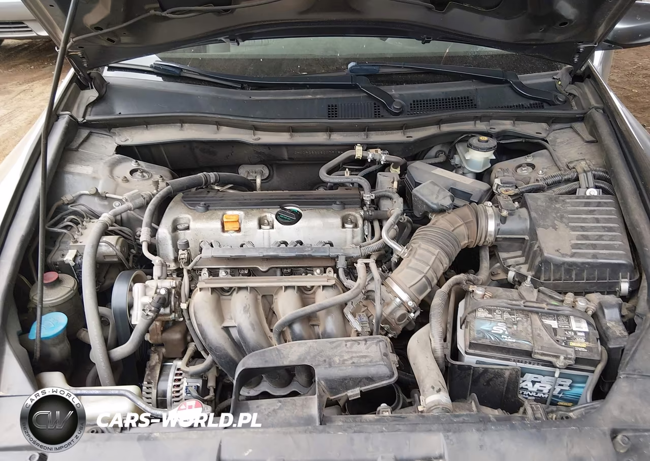 2008 Honda Accord 2.4 Lx VIN:JHMCP26328C079184 - 10
