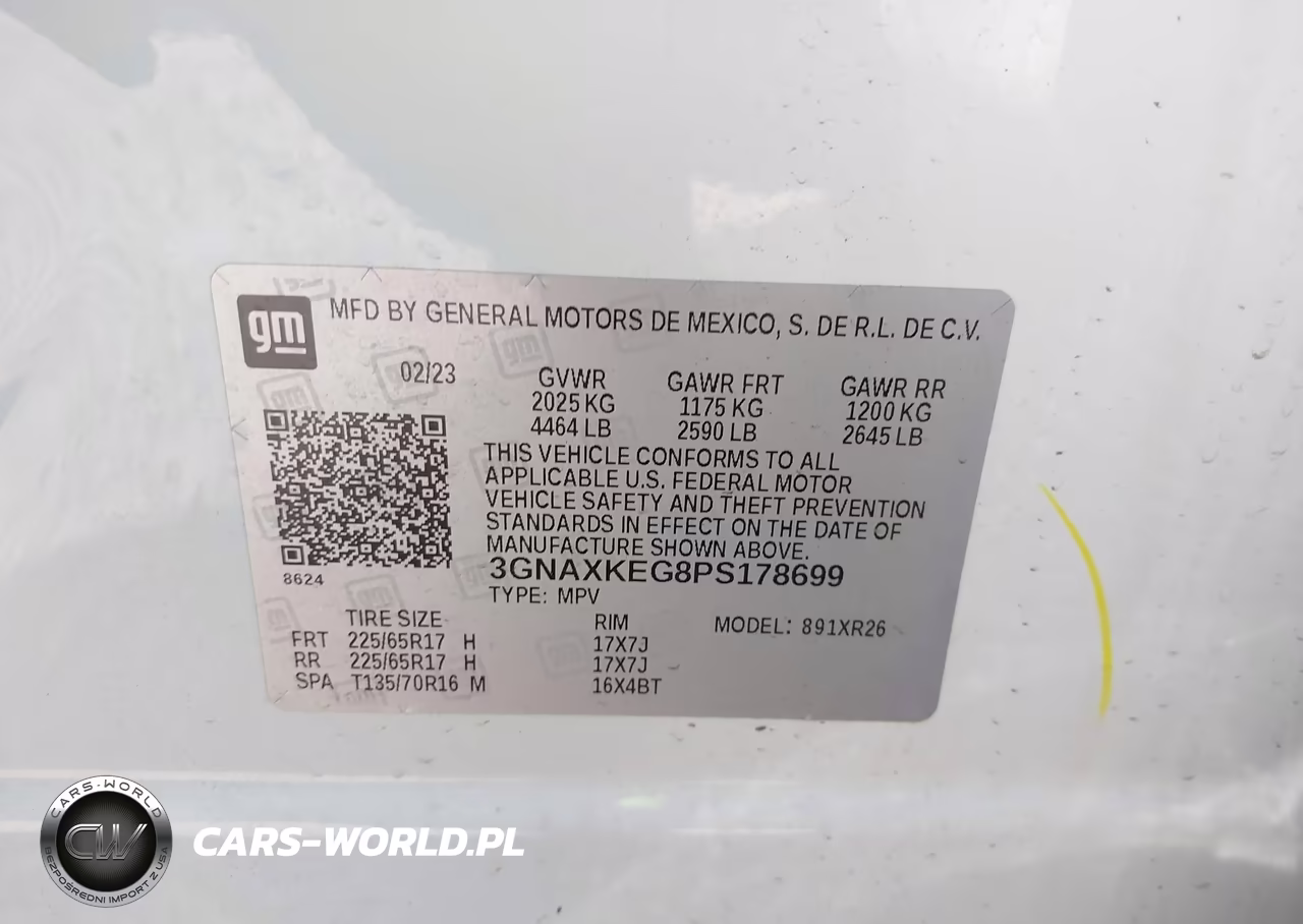2023 Chevrolet Equinox Fwd Lt VIN:3GNAXKEG8PS178699 - 9