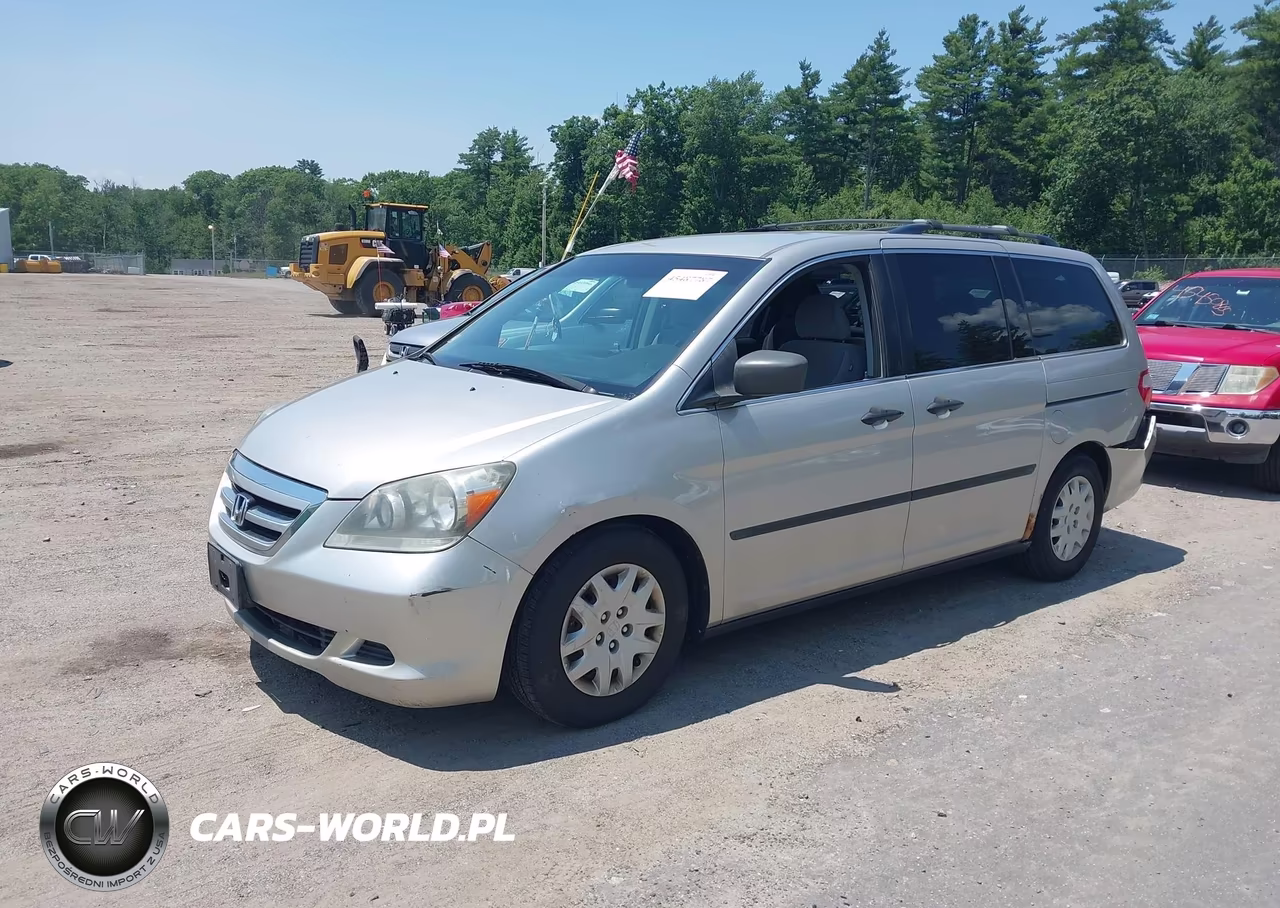 2007 Honda Odyssey Lx VIN:5FNRL382X7B003053 - 2