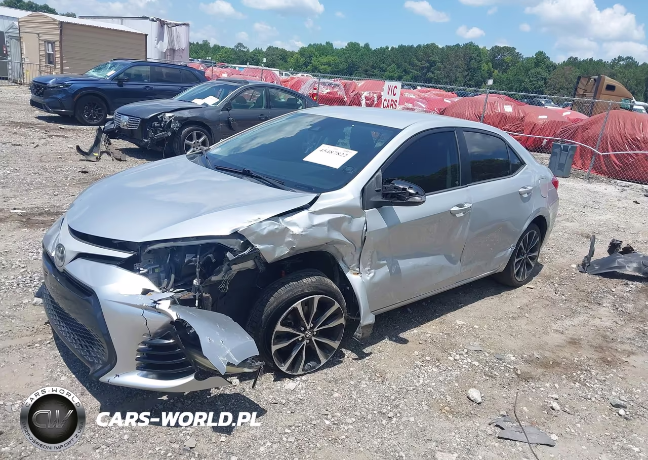 2017 Toyota Corolla Se VIN:2T1BURHEXHC747074 - 2