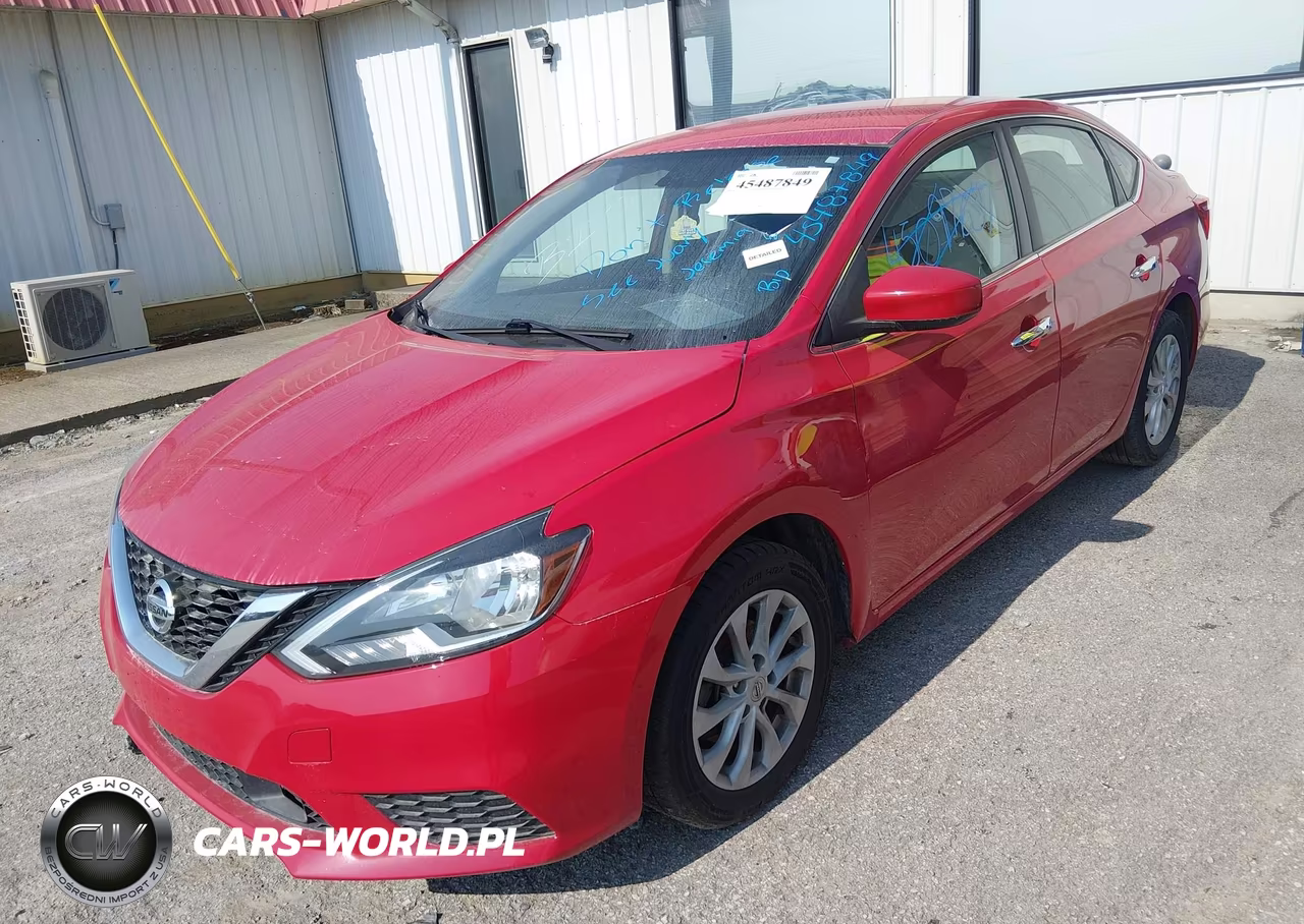 2018 Nissan Sentra Sv VIN:3N1AB7AP4JL655160 - 2