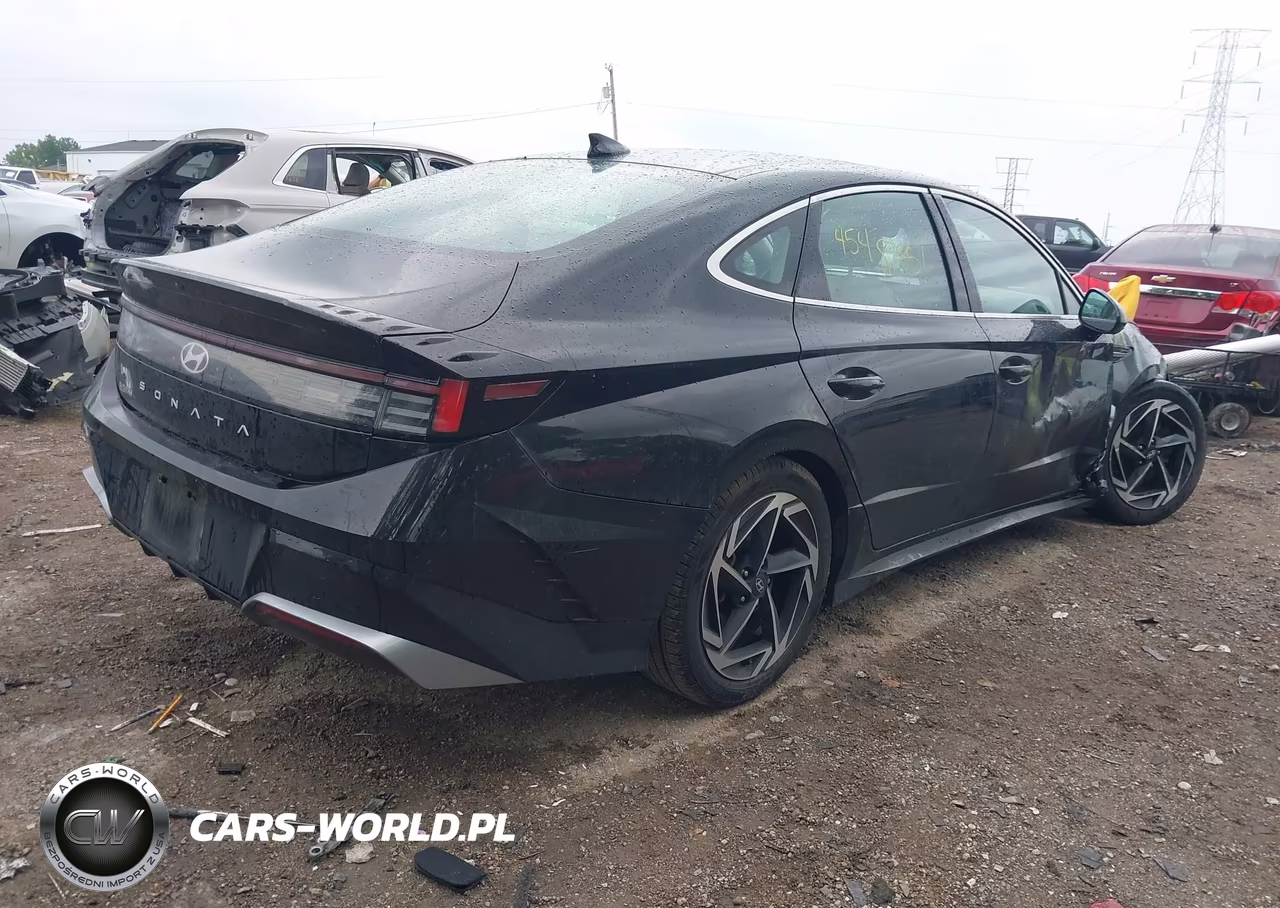 2024 Hyundai Sonata Sel VIN:KMHL14JA8RA362928 - 4
