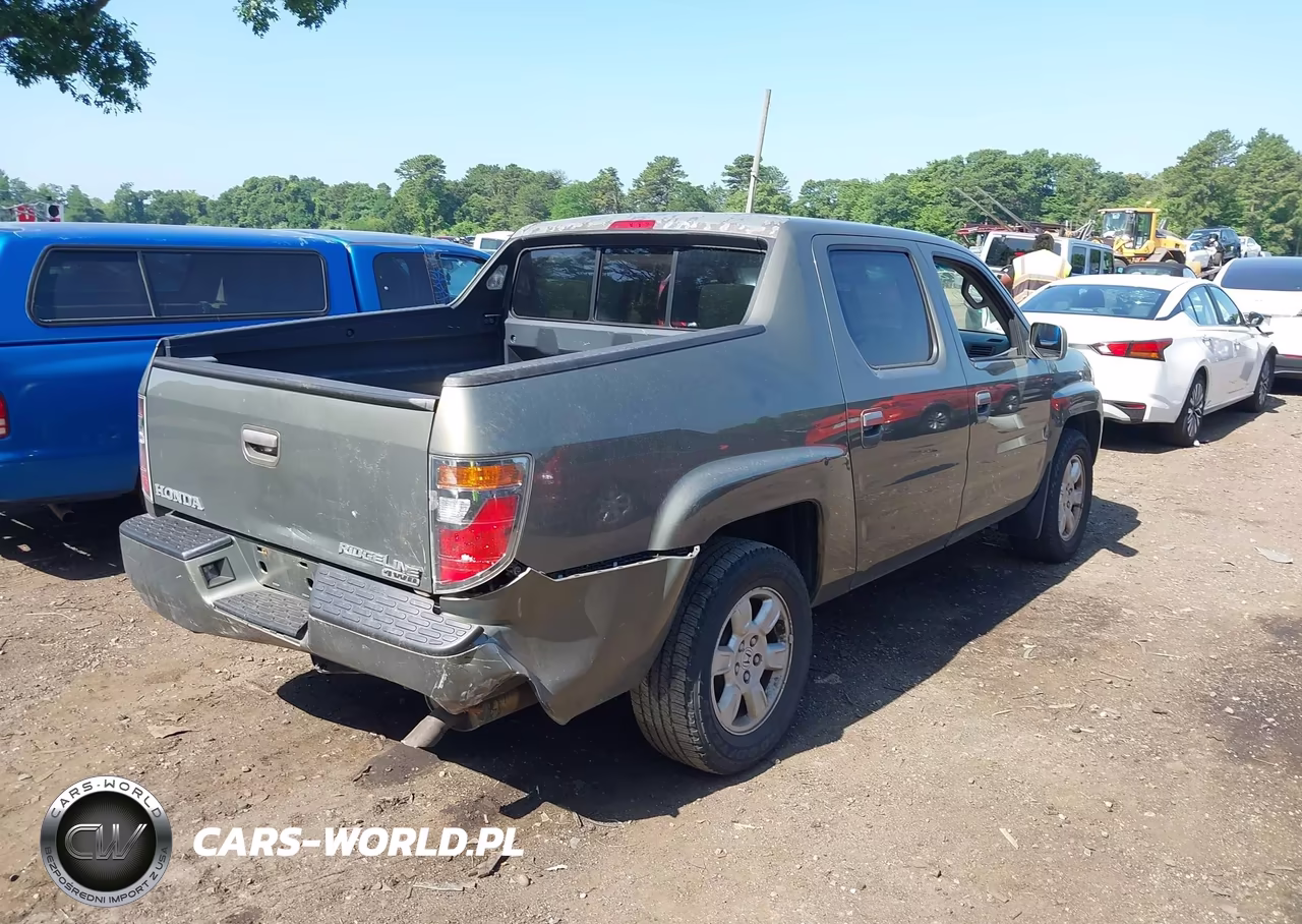 2007 Honda Ridgeline Rts VIN:2HJYK16457H517860 - 4