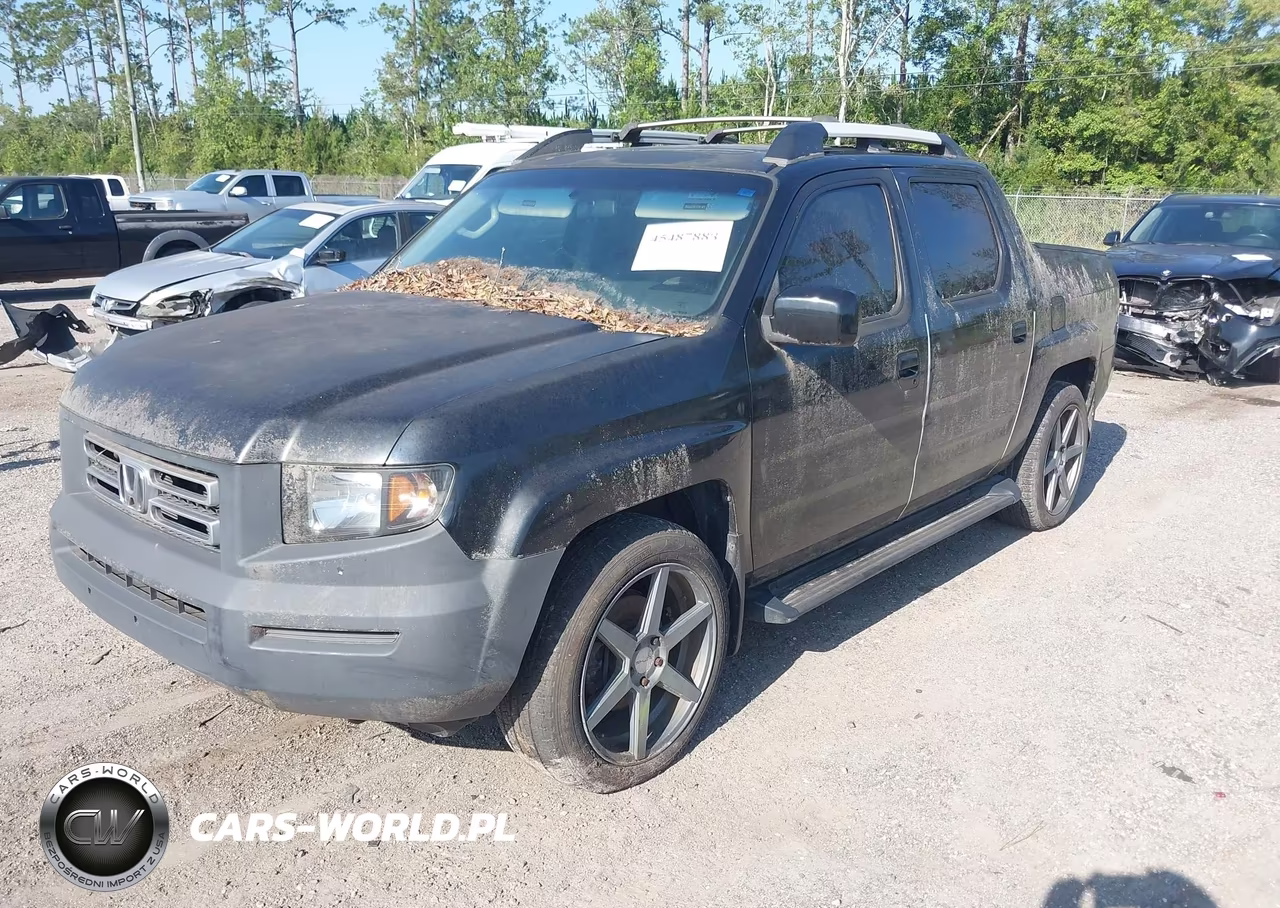2007 Honda Ridgeline Rtl VIN:2HJYK16587H502892 - 2