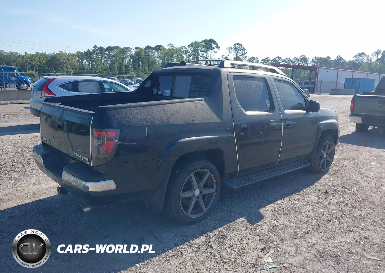 2007 Honda Ridgeline Rtl VIN:2HJYK16587H502892 - 4