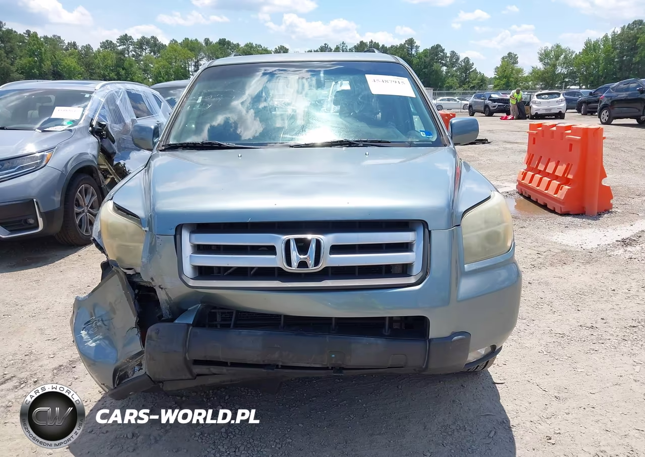 2006 Honda Pilot Ex-L VIN:2HKYF185968548937 - 12