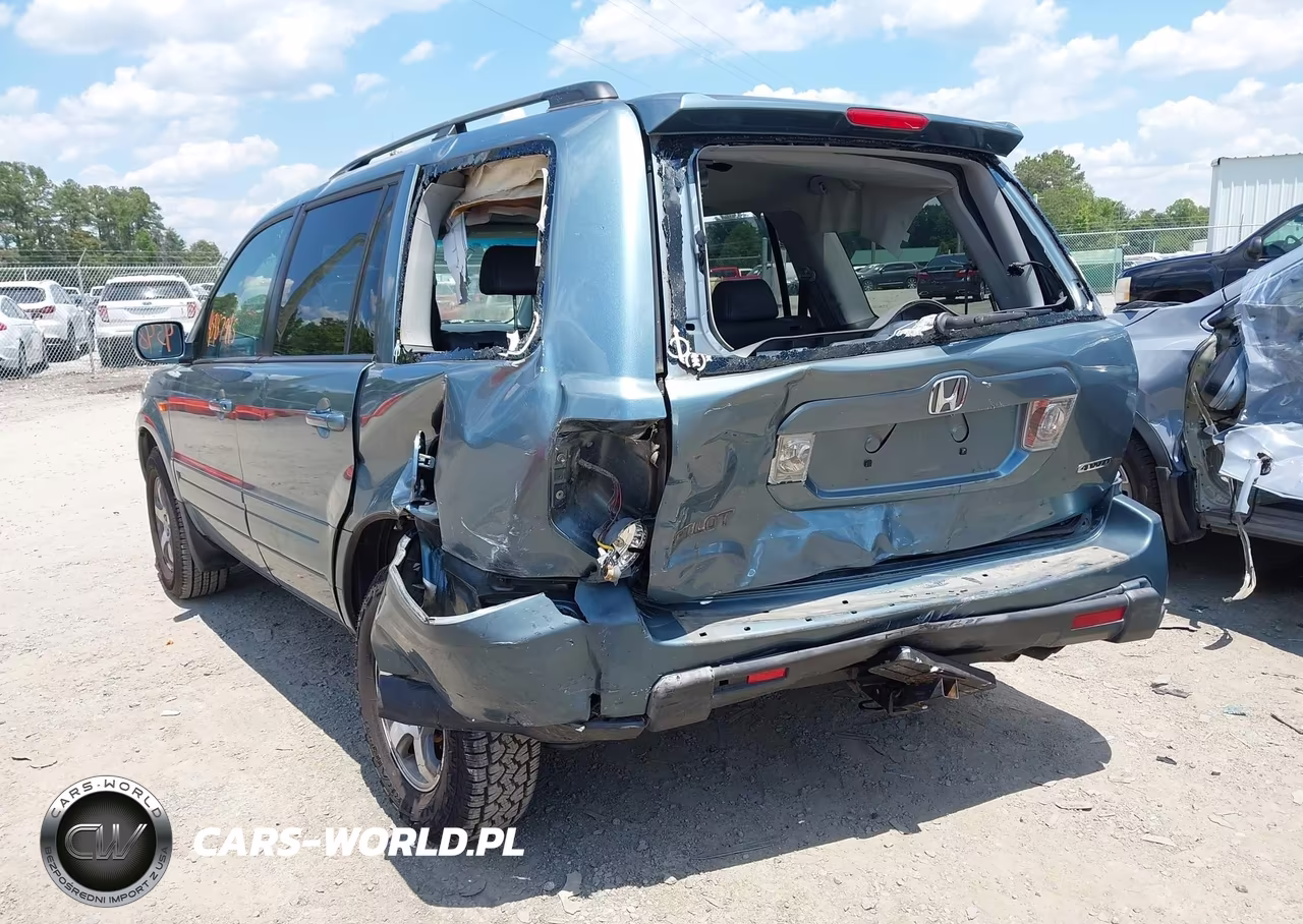 2006 Honda Pilot Ex-L VIN:2HKYF185968548937 - 6