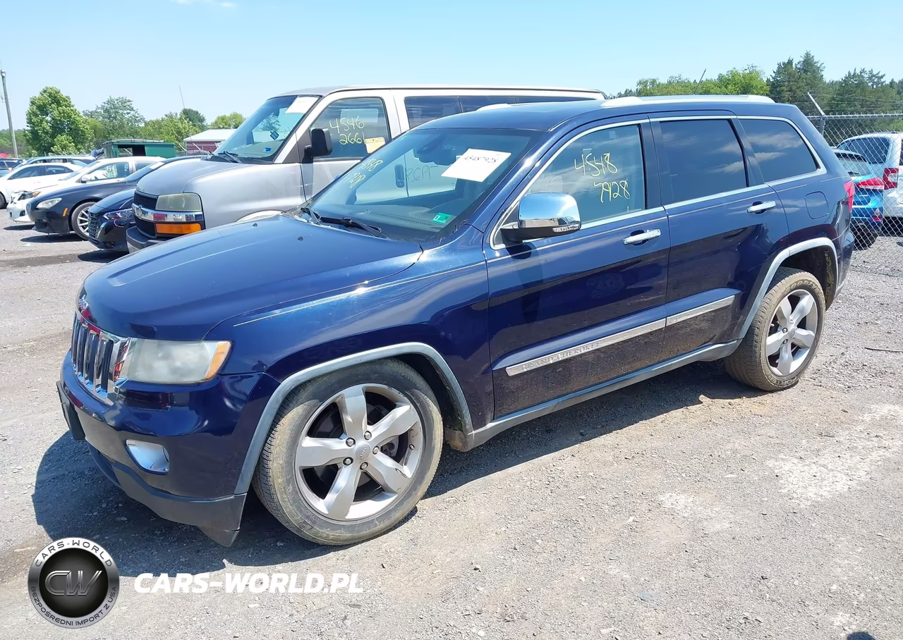 2012 Jeep Grand Cherokee Overland VIN:1C4RJFCT5CC226941 - 2