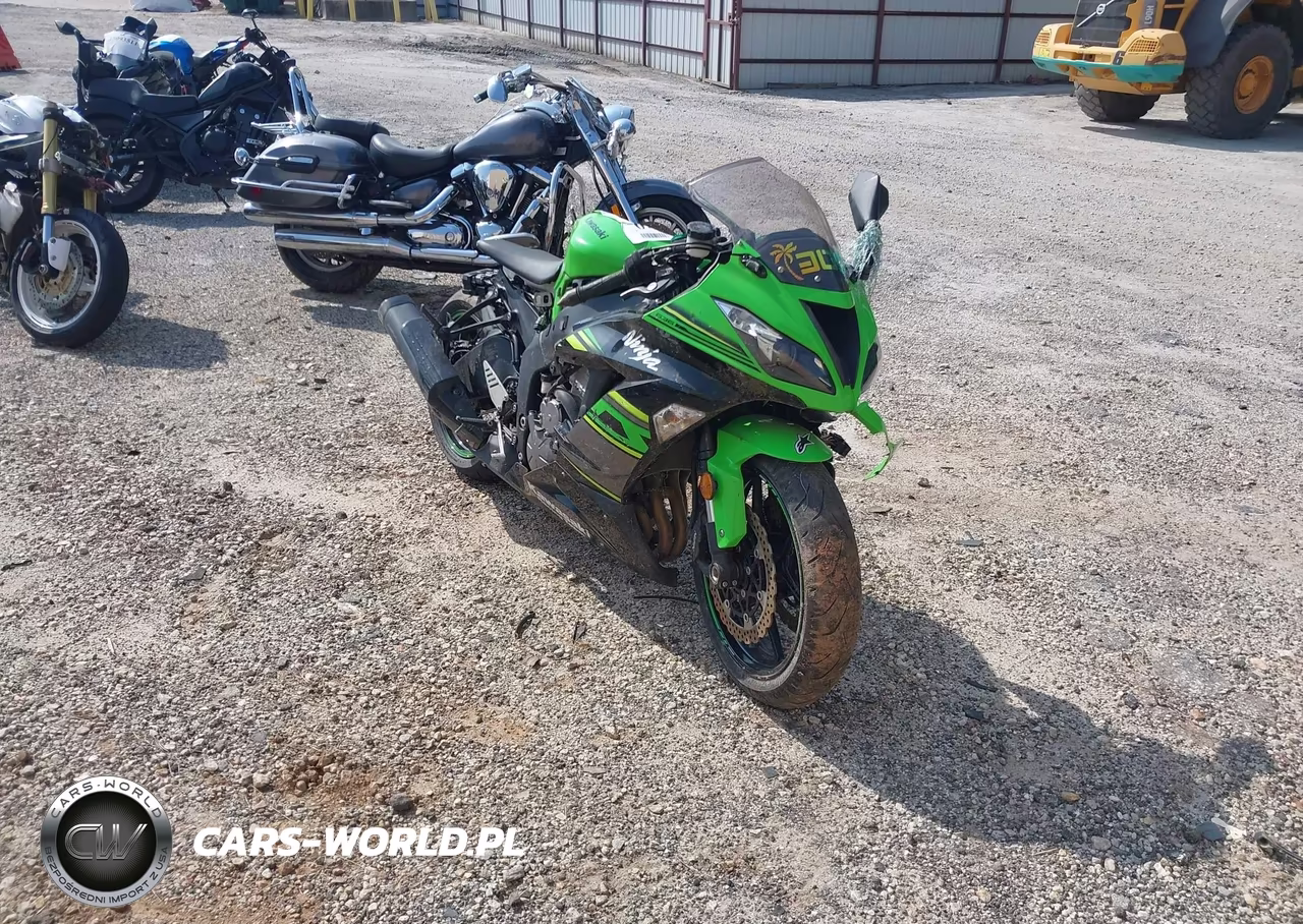 2018 Kawasaki Zx636 E
