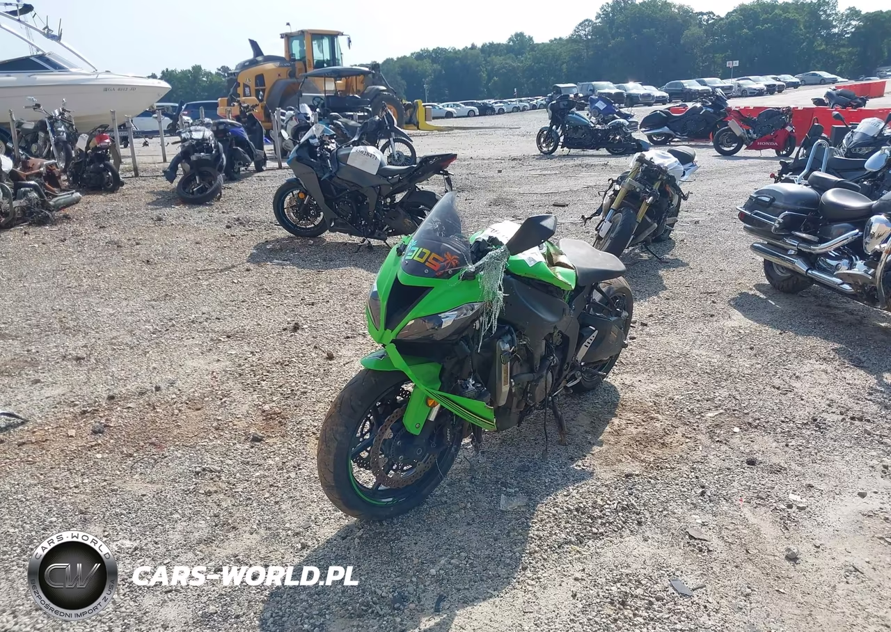 2018 Kawasaki Zx636 E VIN:JKBZXJE10JA027016 - 2