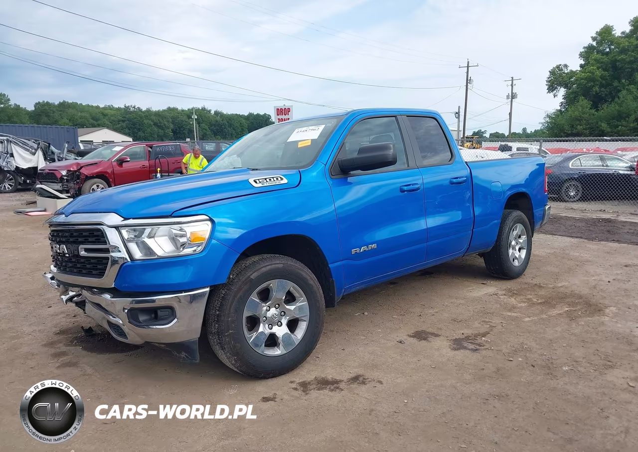 2022 Ram 1500 Big Horn 4X4 6'4 Box VIN:1C6RRFBG4NN462590 - 2