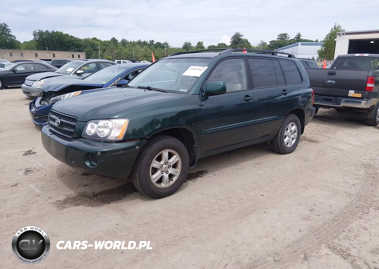 2002 Toyota Highlander VIN:JTEGD21A420045916 - 2