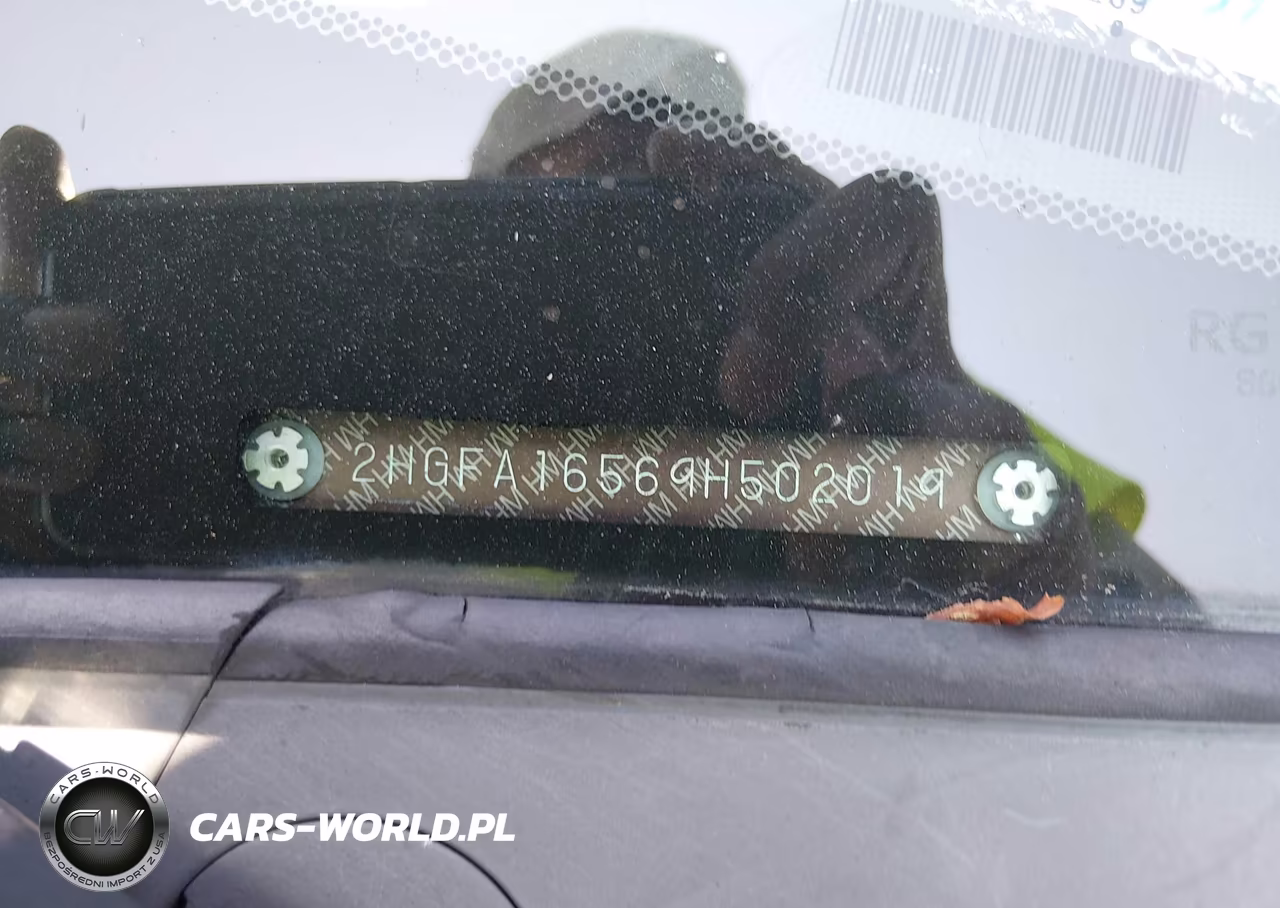 2009 Honda Civic Lx VIN:2HGFA16569H502019 - 9